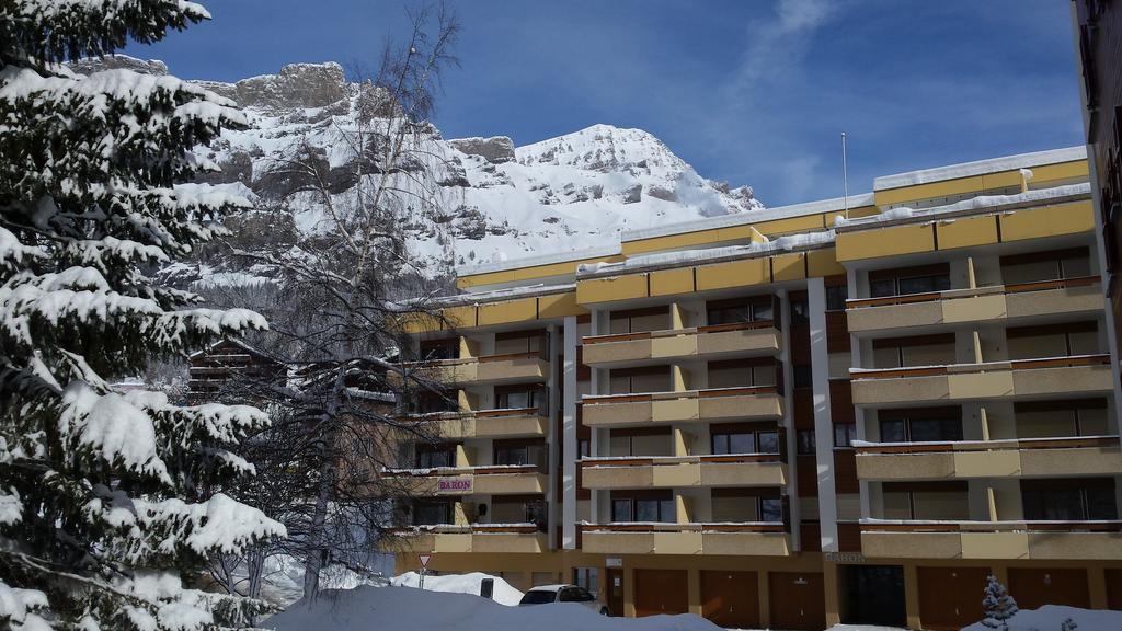Baron / Baronesse Apartments Leukerbad Exterior foto