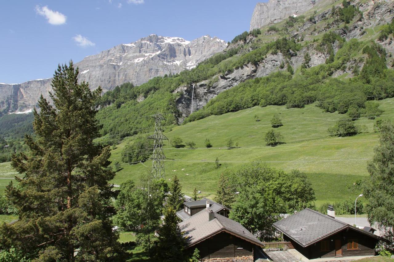 Baron / Baronesse Apartments Leukerbad Exterior foto